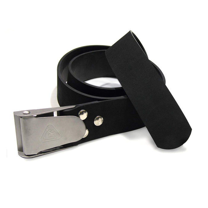 Diving Belt Elastic Pro Stainless Steel Buckle Black Cressi BTA625050