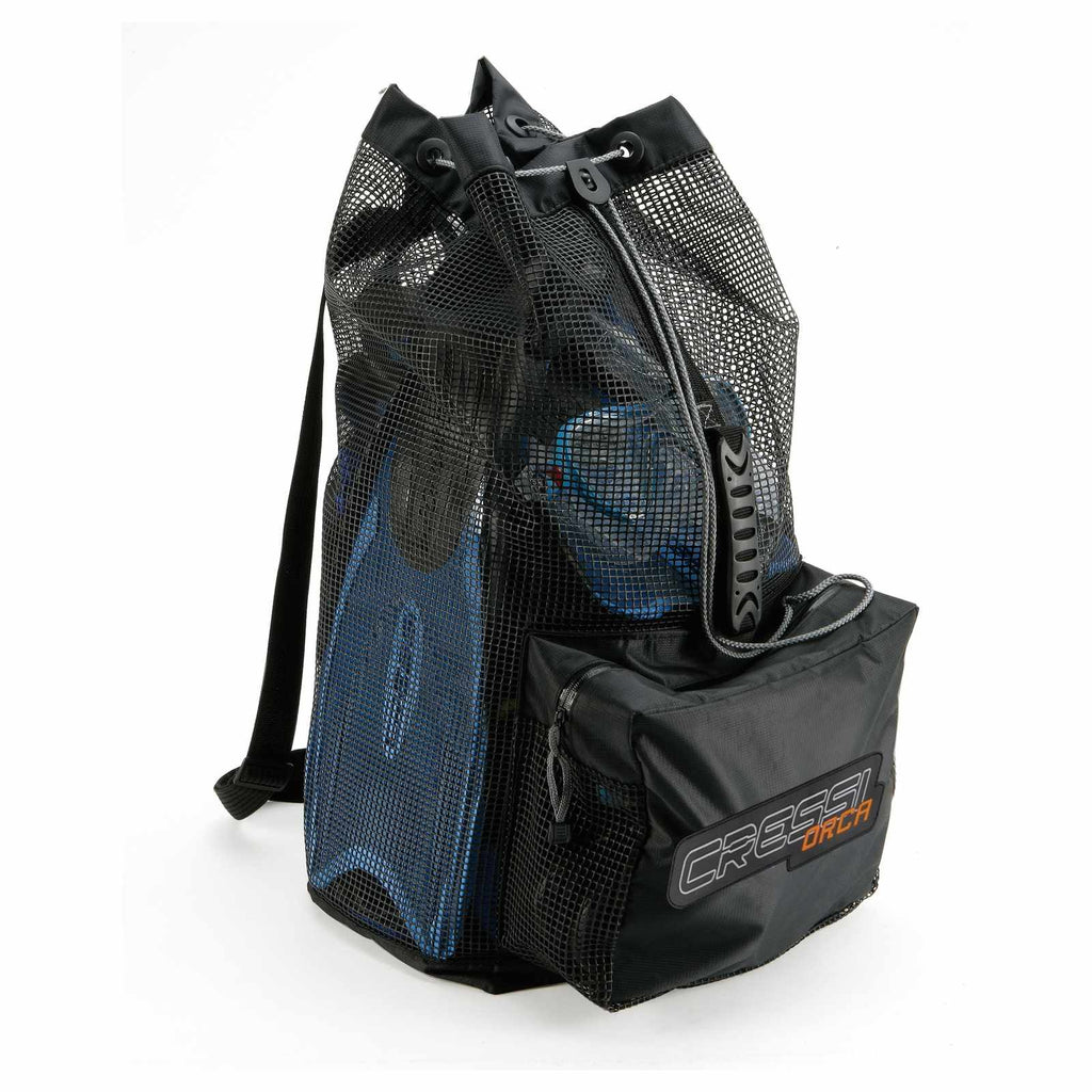 Mesh Duffel Bag Orca Black 67x40x22,5cm Cressi BUA925510