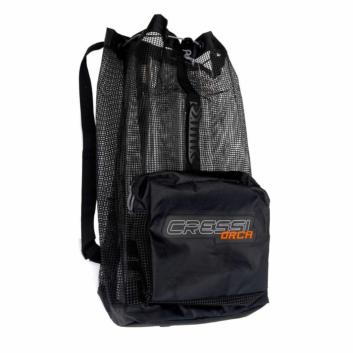 Mesh Duffel Bag Orca Black 67x40x22,5cm Cressi BUA925510