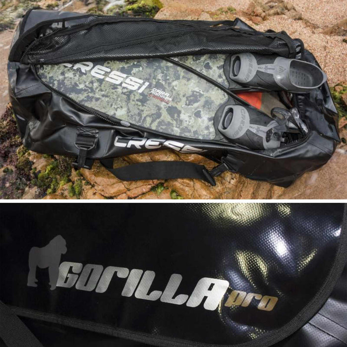 Dry Bag Gorilla Hd Black 90x38x32cm 135l Cressi BUA925701