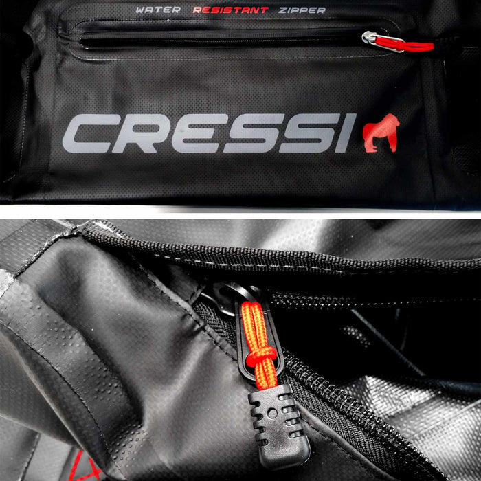 Dry Bag Gorilla Pro 2.0 Black-Red 95x34x42cm 135l Cressi UA925710