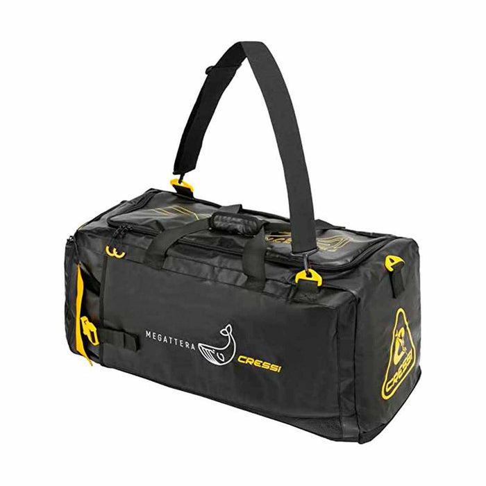 Dry Bag Megattera Black-Yellow 83x41x34cm 110l Cressi XUA926150