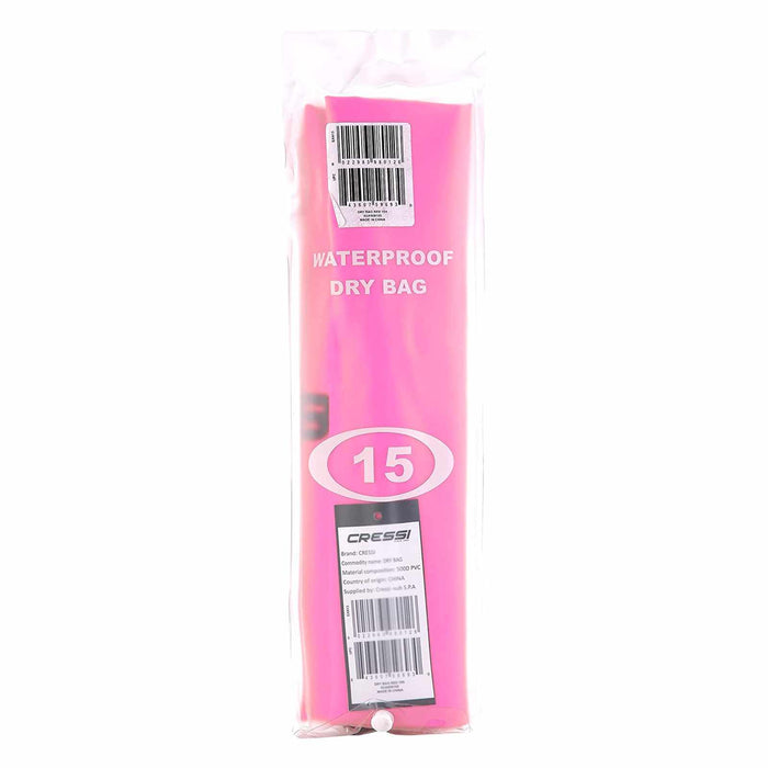 Sacchetto Impermeabile Pvc Rosa 15l Cressi XUA928405