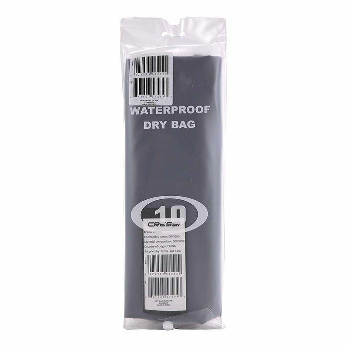 Dry Bag Pvc Grey 10l Cressi BUA928510