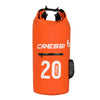 Sacchetto Impermeabile Pvc Con Zip Arancione 20l Cressi XUA948820