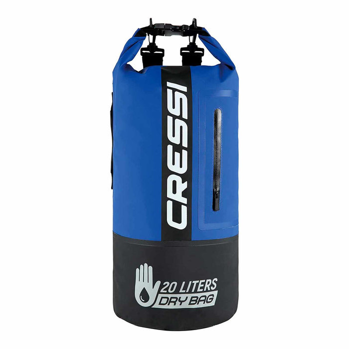 Dry Bag Pvc Premium Black-Blue 20l Cressi XUA962020