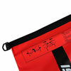 Sacchetto Impermeabile Pvc Premium Nero-Rosso 20l Cressi XUA962058