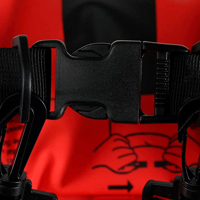 Sacchetto Impermeabile Pvc Premium Nero-Rosso 20l Cressi XUA962058