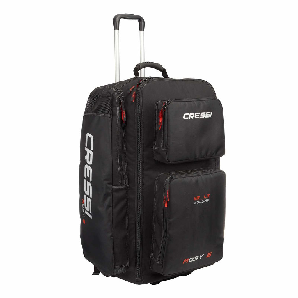 Borsa Trolley Moby 5 Nera 76x40x28 Cressi UB932200