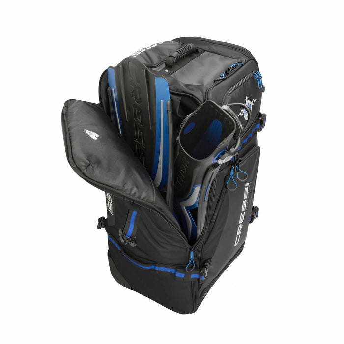 Borsa Trolley Jumbo Nera 80x50x35cm Cressi UB932500