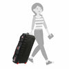 Borsa con Ruote Tuna Nero-Rosso 95x40x35cm Cressi XUB976200