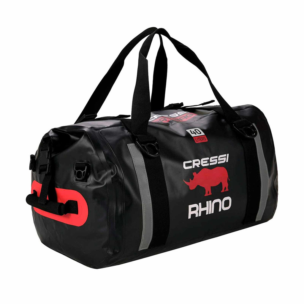 Gear Bag Rhino Dry Black 45x50x31cm 40l Cressi BUB976400
