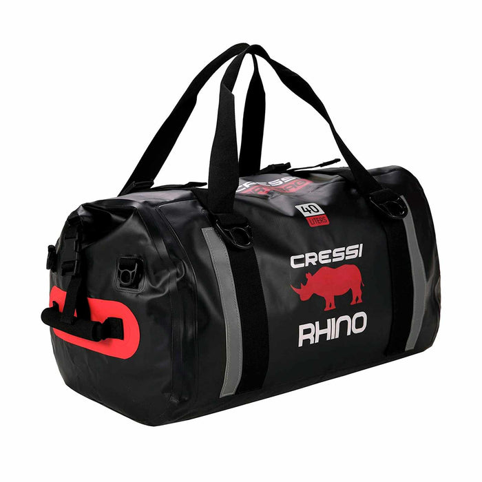 Gear Bag Rhino Dry Black 45x50x31cm 40l Cressi BUB976400