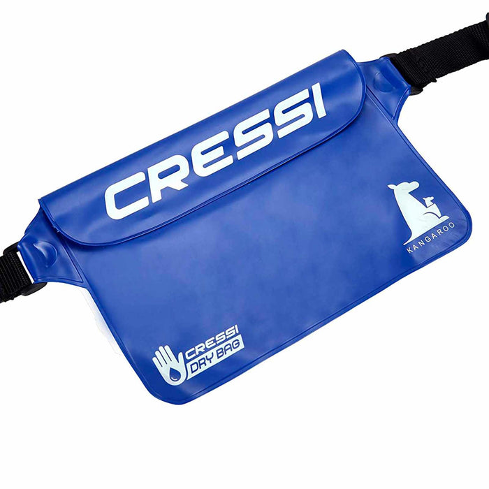Pochette Secca Pvc Kangaroo Blu Cressi XUB980060