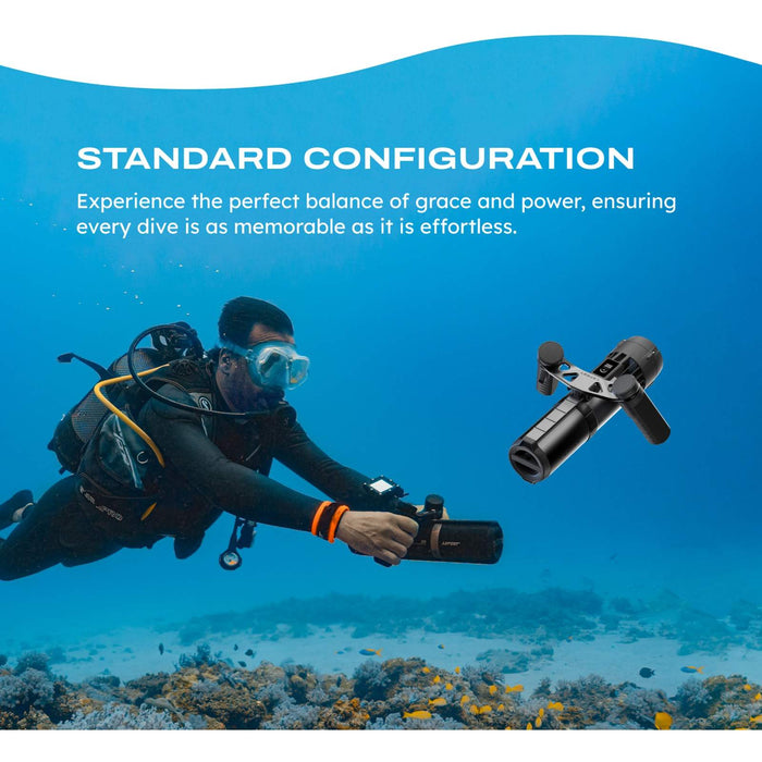 Scooter sous-marin P1 Noir Lefeet C041022