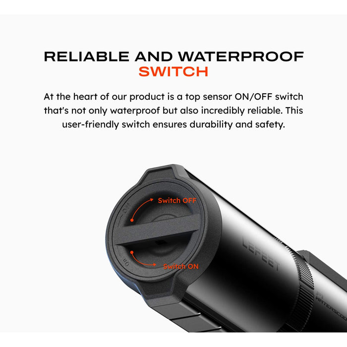 Scooter submarino P1 XR Set doble Negro Lefeet C041023_2