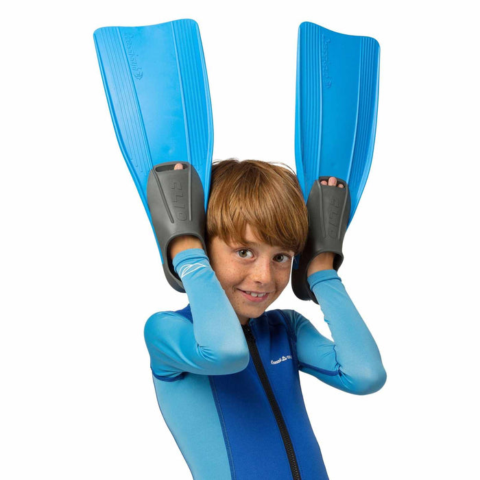 Pinne da snorkeling e nuoto Clio Blu EU 47-48-UK 12-13 Cressi CA102047