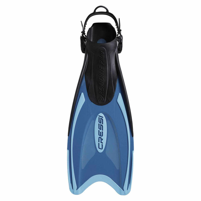 Pinne da snorkeling e nuoto Palau Blu-Chiaro EU 44-47-UK 10-13 Cressi CA112044