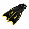 Pinne da snorkeling e nuoto Palau Nere-Gialle EU 32-35-UK 1-2 Cressi CA115132