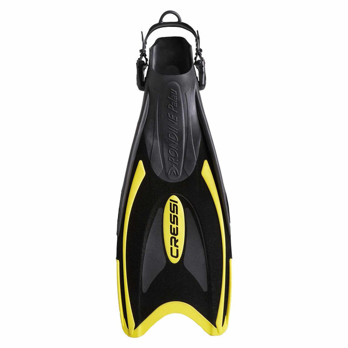 Snorkeling and Swimming Fins Palau Black-Yellow EU 35-38-UK 2-4 Cressi CA115135