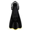 Aletas de buceo y snorkel Palau Saf Negro-Amarillo EU 38-41 Cressi CA135138
