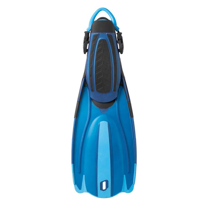 Schnorchel- und Schwimmflossen Maui Schwarz-Blau M-L Cressi CA155241