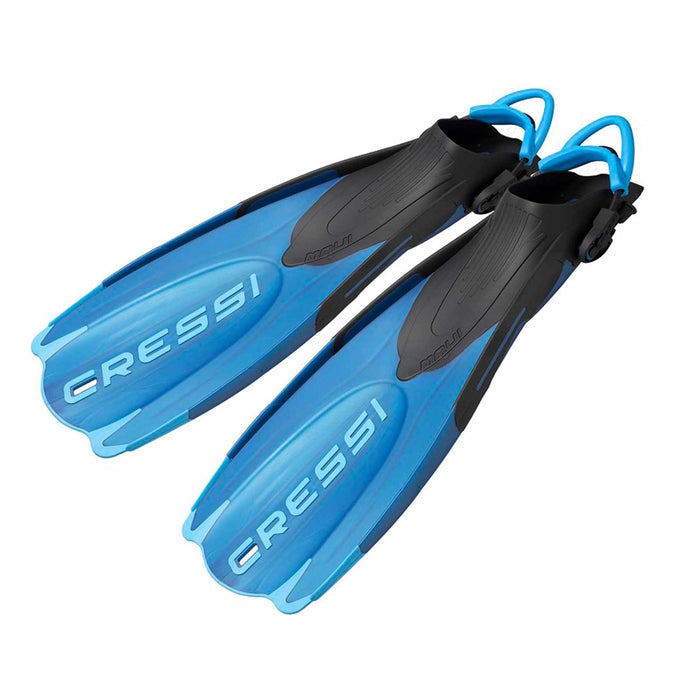 Snorkeling and Swimming Fins Maui Black-Blue L-XL Cressi CA155244