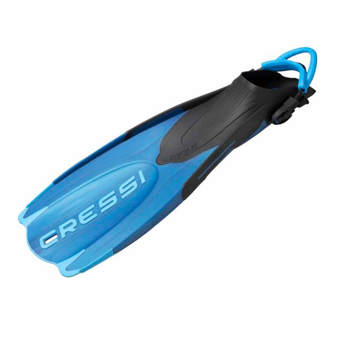 Snorkeling and Swimming Fins Maui Black-Blue L-XL Cressi CA155244