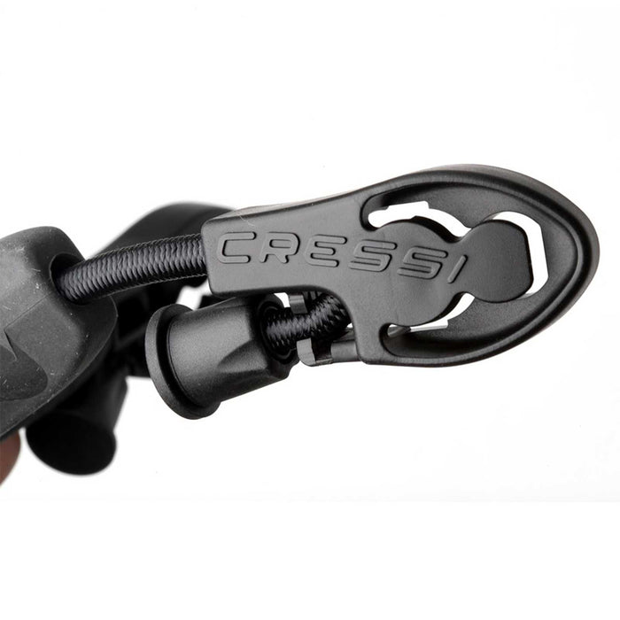 Palmes de Snorkeling et de Natation Maui Noir-Rouge M-L Cressi CA155841