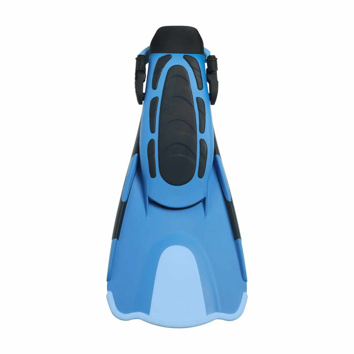 Snorkeling and Swimming Fins Maui Short Light-Blue S-M Cressi CA165238