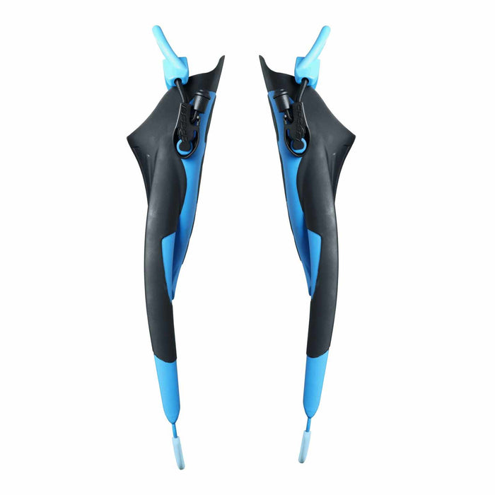 Snorkeling and Swimming Fins Maui Short Light-Blue L-XL Cressi CA165244