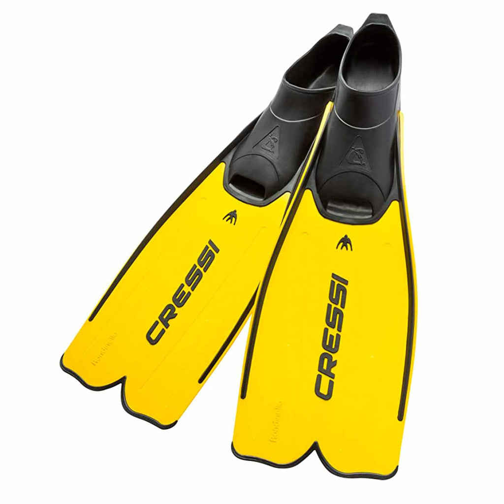 Snorkeling and Swimming Fins Rondinella Yellow EU 35-36-UK 2,5-3,5 Cressi CA181035