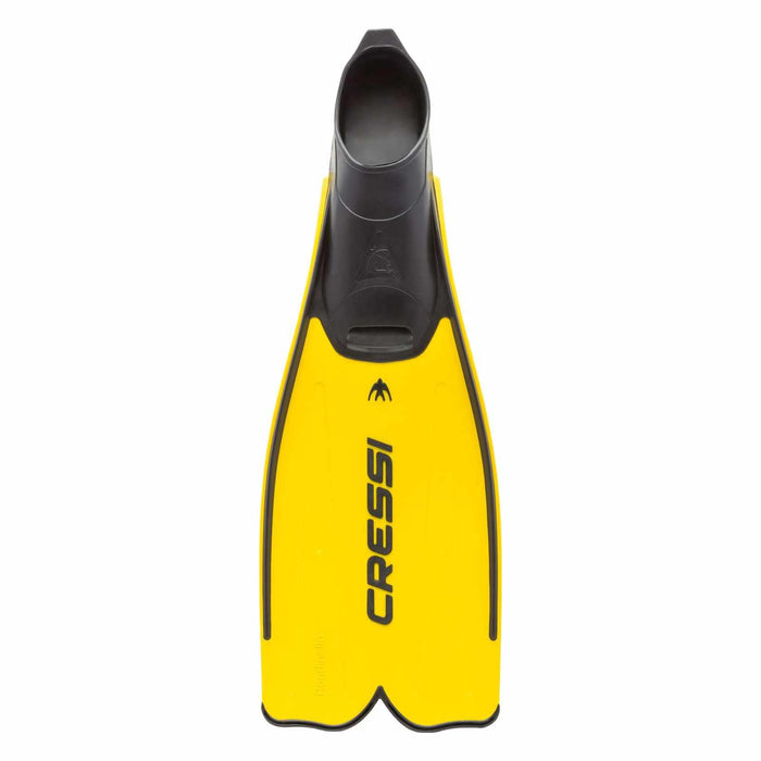 Snorkeling and Swimming Fins Rondinella Yellow EU 45-46-UK 10-11 Cressi CA181045