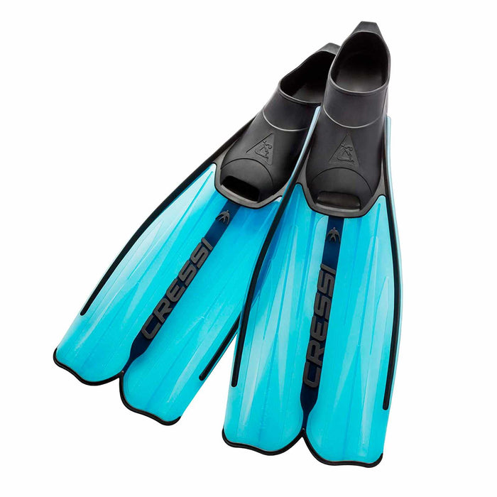 Palmes de snorkeling et de natation Rondinella Aquamarine EU 37-38-UK 4-5 Cressi CA186337