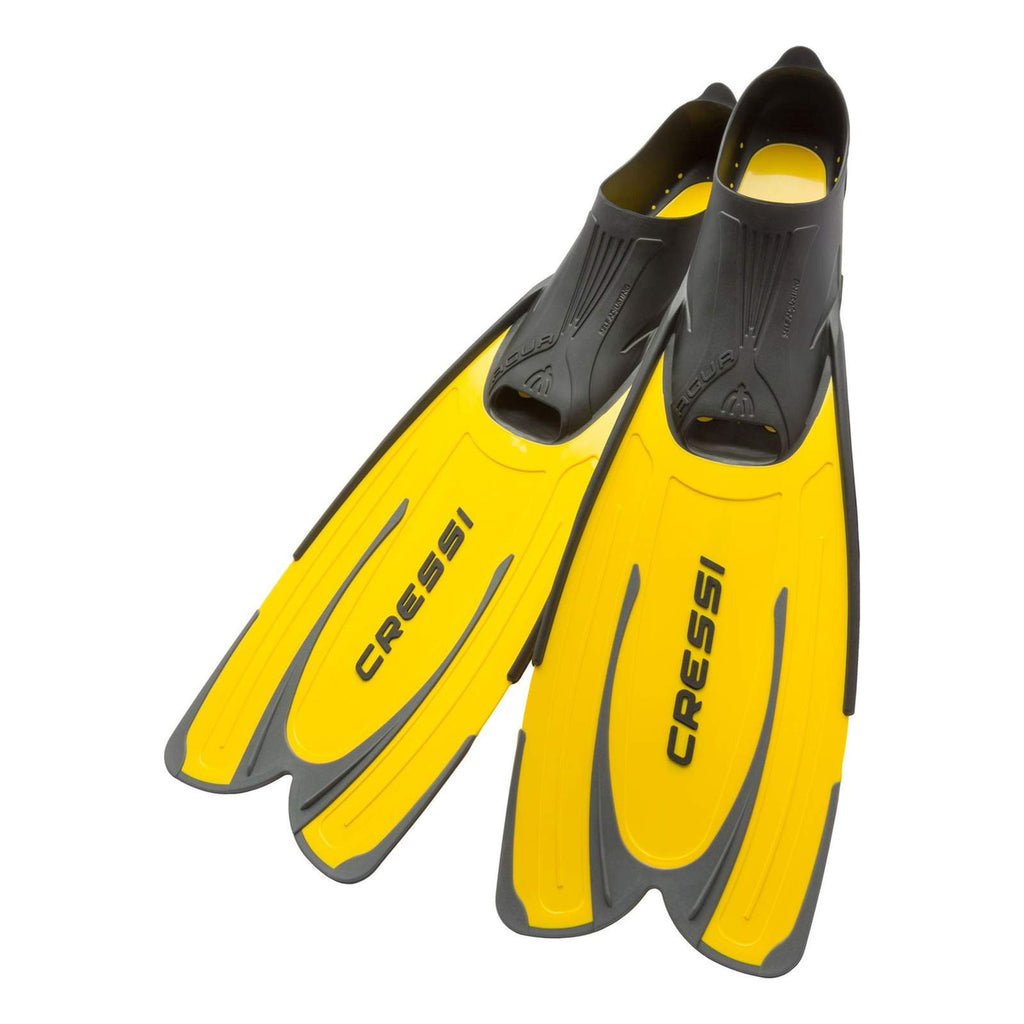 Snorkeling and Swimming Fins Agua Yellow EU 37-38-UK 4-5 Cressi CA201037