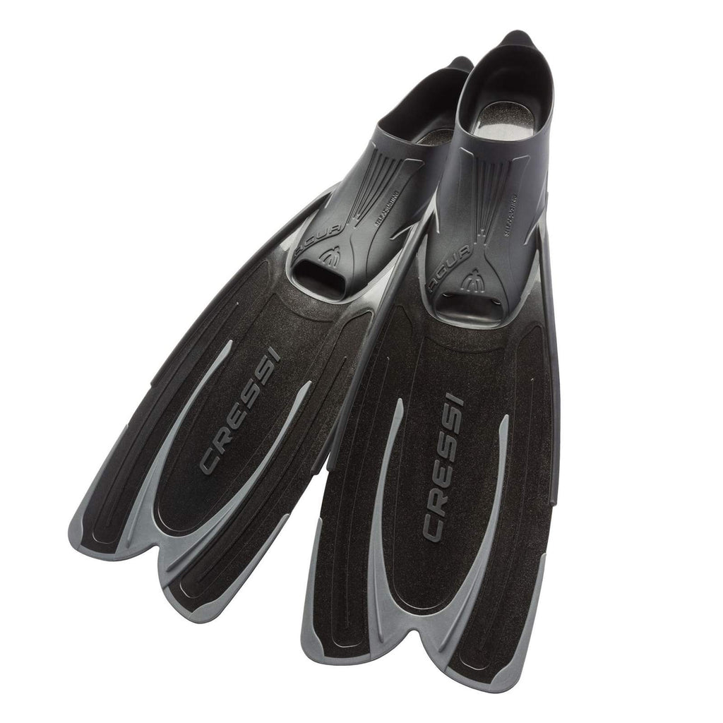 Snorkeling and Swimming Fins Agua Black EU 39-40-UK 5,5-6,5 Cressi CA205039