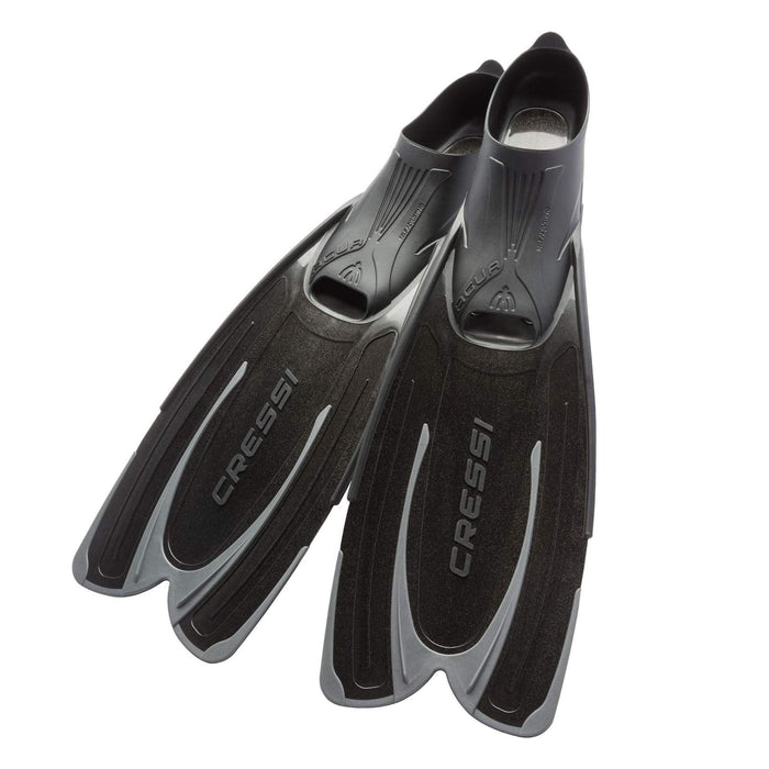 Snorkeling and Swimming Fins Agua Black EU 39-40-UK 5,5-6,5 Cressi CA205039