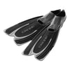 Snorkeling and Swimming Fins Agua Black EU 39-40-UK 5,5-6,5 Cressi CA205039