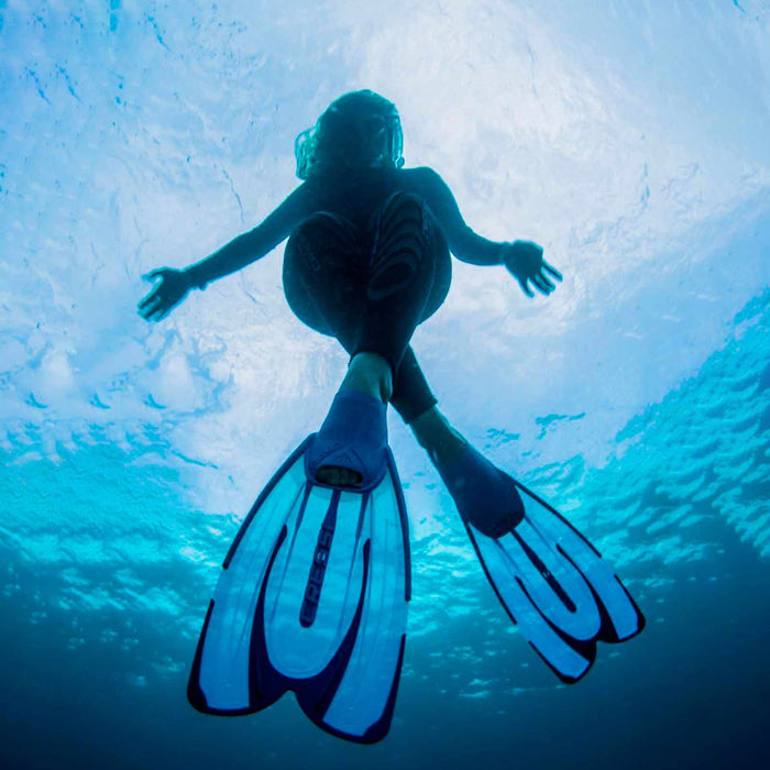Snorkeling and Swimming Fins Agua Blue EU 39-40-UK 5,5-6,5 Cressi CA206239