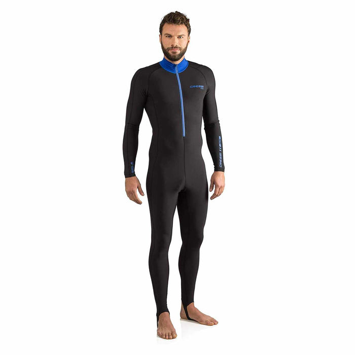 Wetsuit Skin Man 1mm Black-Blue Monopiece L-4 Cressi WDG050204