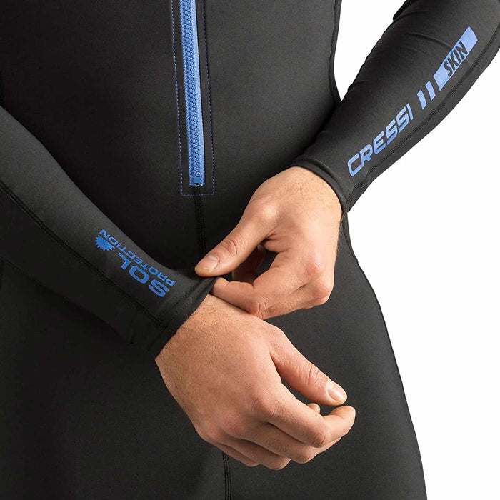 Wetsuit Skin Man 1mm Black-Blue Monopiece XL-5 Cressi WDG050205