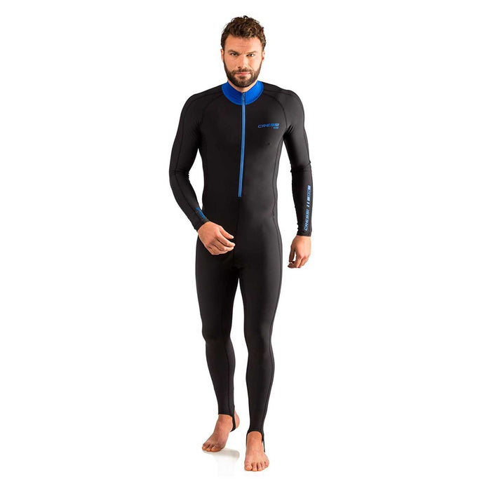 Muta Skin Uomo 1mm Nero-Blu Monopezzo XXL-6 Cressi WDG050206