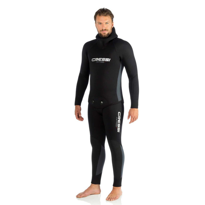 Wetsuit Fisterra Lc 9mm Black S-2 Cressi CLK489902