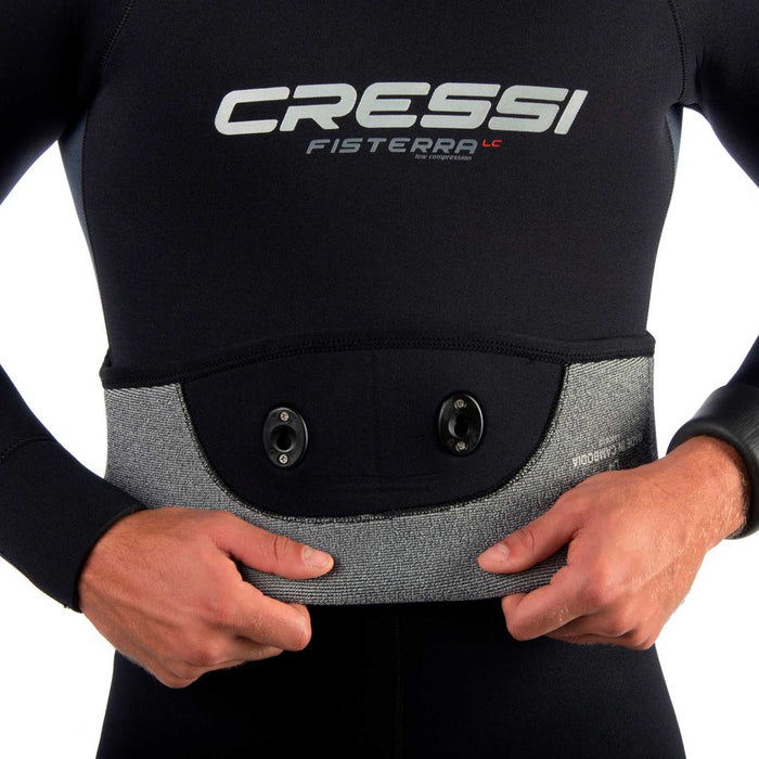 Wetsuit Fisterra Lc 9mm Black L-4 Cressi CLK489904