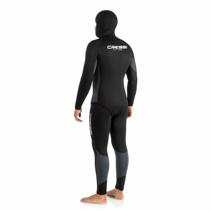 Wetsuit Fisterra Lc 9mm Black XXL-6 Cressi CLK489906