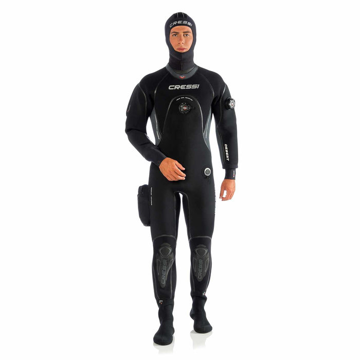 Muta Stagna Desert Uomo 4mm Nero-Bianco M-3 Cressi LQ401003