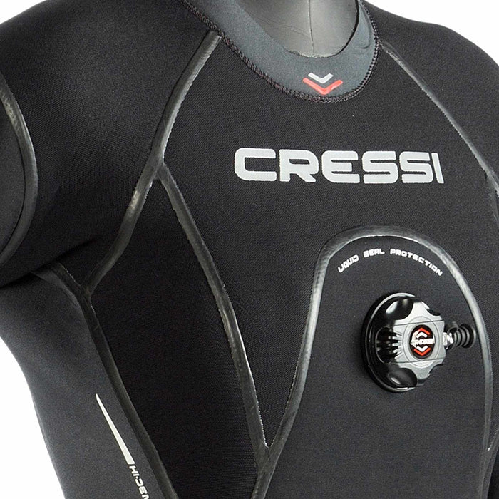Muta Stagna Desert Uomo 4mm Nero-Bianco M-3 Cressi LQ401003