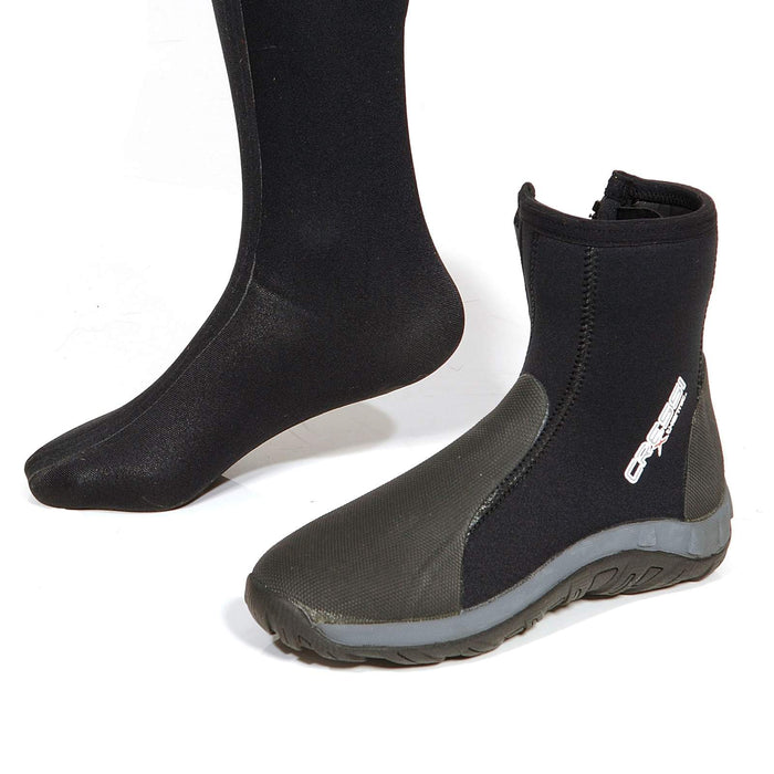 Muta Stagna Desert Donna 4mm Nero-Bianco XS-1 Cressi LQ401101