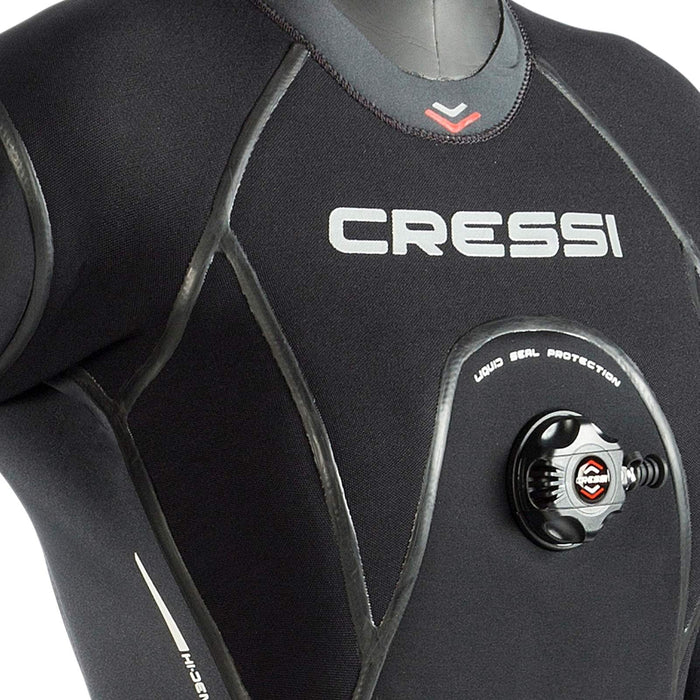 Muta Stagna Desert Donna 4mm Nero-Bianco XS-1 Cressi LQ401101