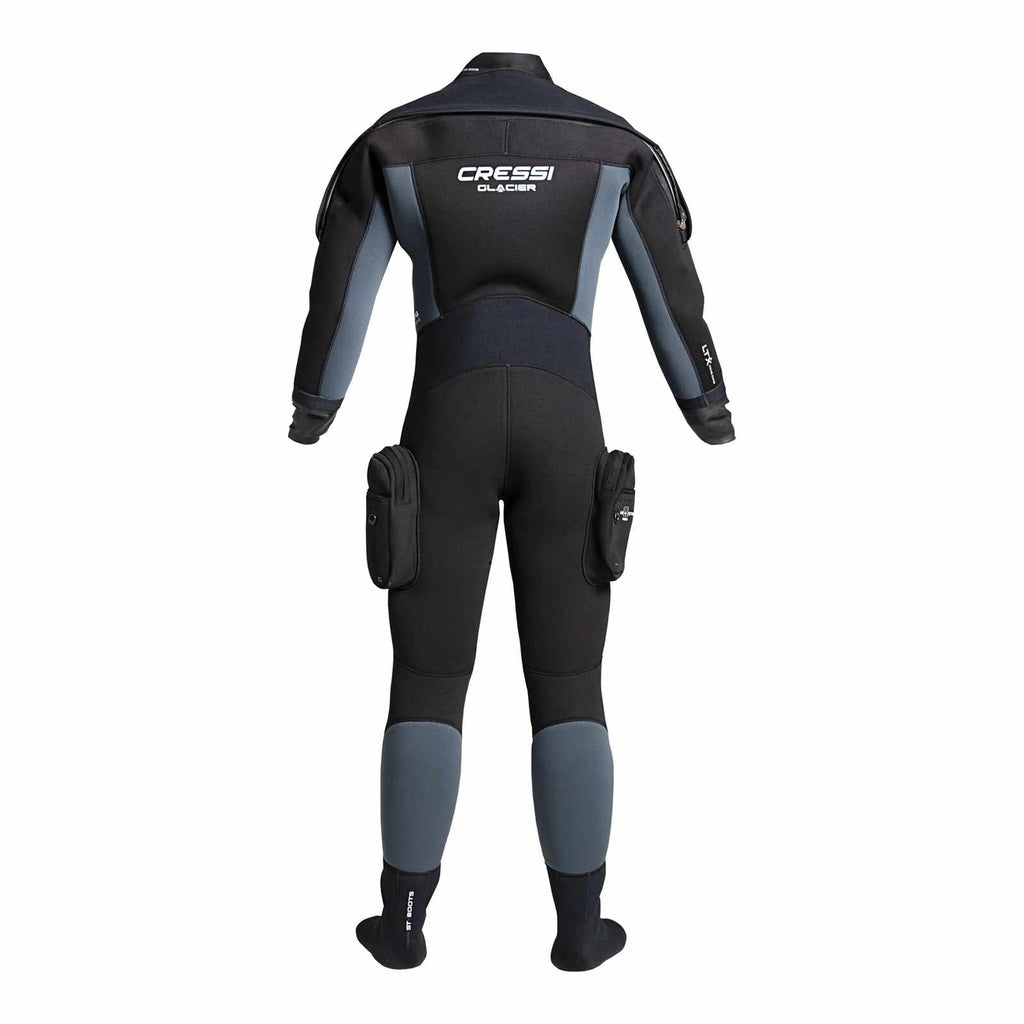 Drysuit Glacier Man 4mm Black-Blue XXXL-7 Cressi LQ401307